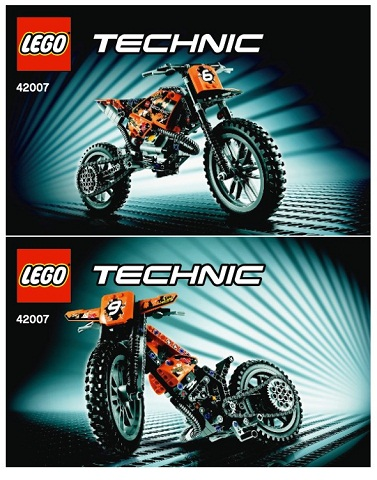 42007 Moto Cross Bike (Used) LEGO TECHNIC