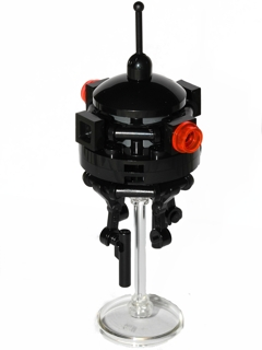 Imperial Probe Droid - Trans-Clear Dish Stand, Lever on Top (sw0459)