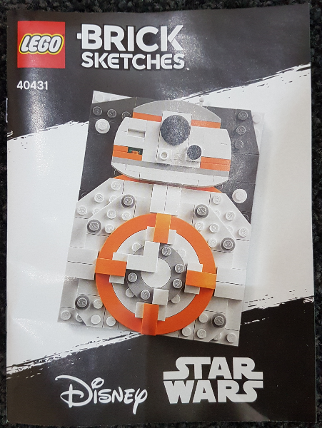 40431 BB-8 (Used) LEGO Brick Sketches