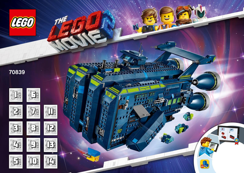 70839 The Rexcelsior! (Certified) LEGO The LEGO Movie 2