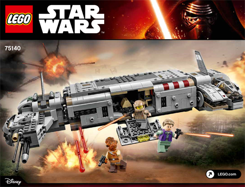 75140 Resistance Troop Transporter (Used) LEGO Star Wars