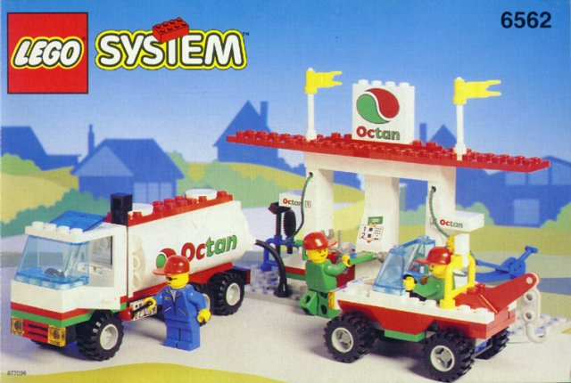 6562 Gas Stop Shop (Certified) LEGO Town