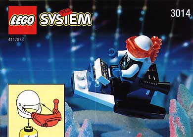 3014 Ice Planet Scooter (Used) LEGO Space