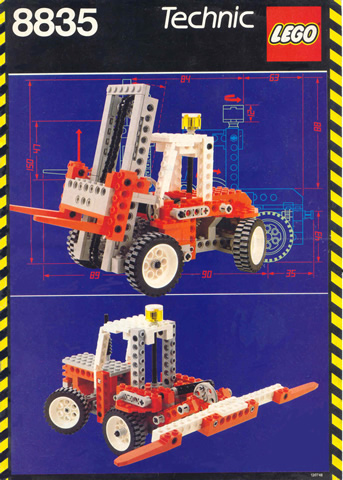 8835 Forklift (Certified) LEGO TECHNIC