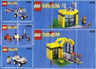 6426 Super Cycle Center (Certified) LEGO Town