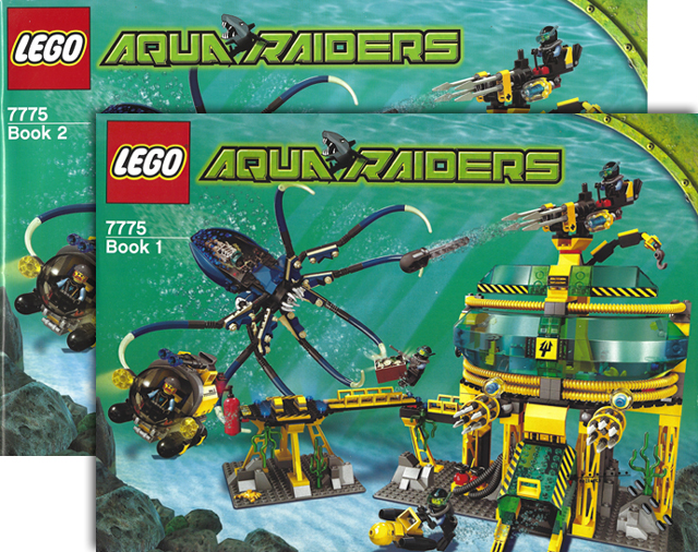 7775 Aquabase Invasion (Certified) LEGO Aquazone