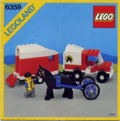 6359 Horse Trailer (Used) LEGO Town