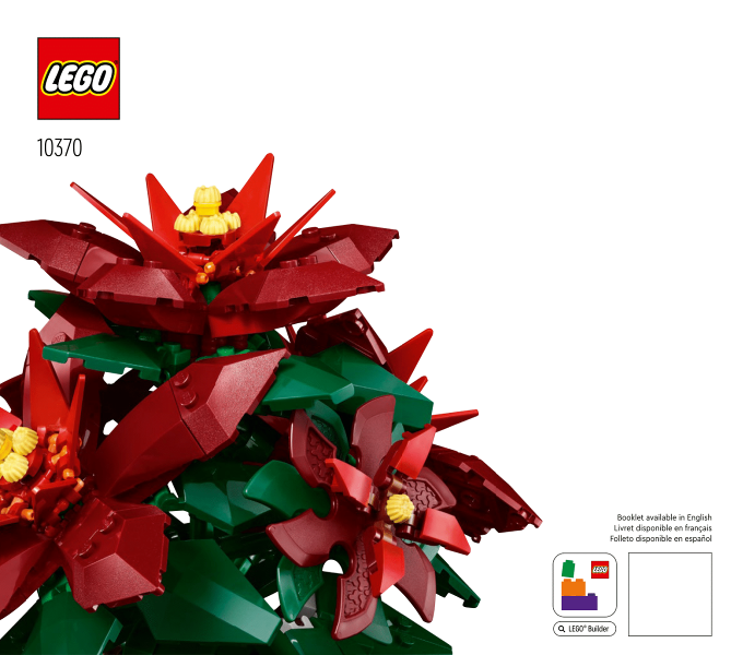 10370 Poinsettia (Certified) LEGO Seasonal