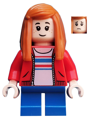 Maisie Lockwood - Red Jacket, Dark Orange Hair (jw024)