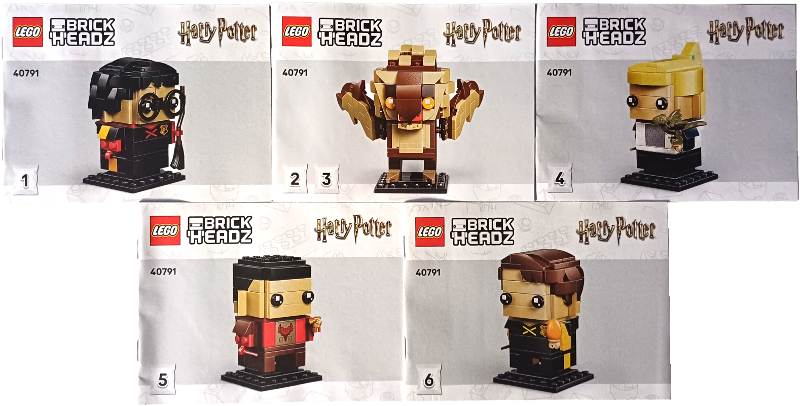 40791 The Goblet of Fire Figures (Certified) LEGO BrickHeadz