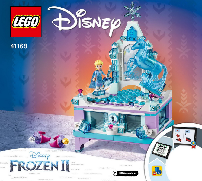 41168 Elsa's Jewellery Box (Used) LEGO Disney