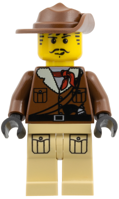 Johnny Thunder with Tan Legs with Pockets and Black Hands (adv037)