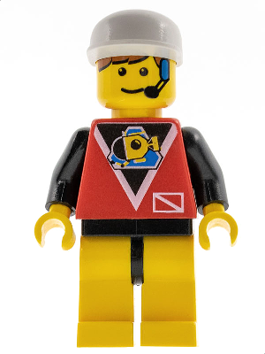 Divers - Control 1, Yellow Legs with Black Hips, White Cap (div008)