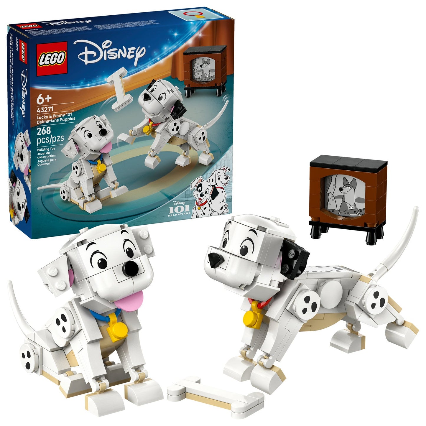 43271 Lucky & Penny 101 Dalmatians Puppies