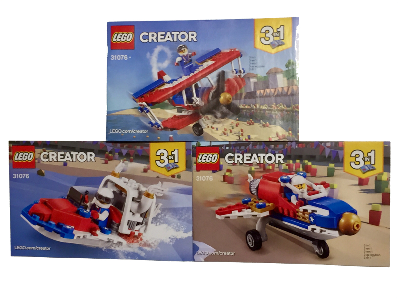 31076 Daredevil Stunt Plane (Certified) LEGO Creator