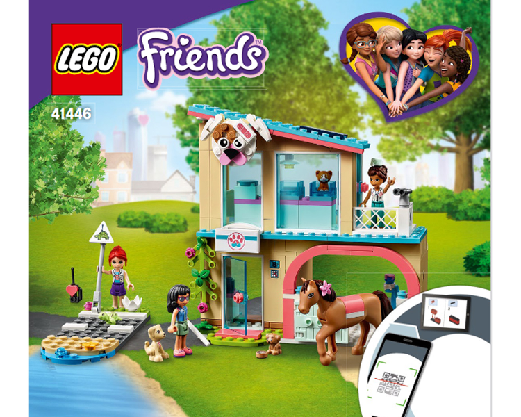 41446 Heartlake City Vet Clinic (Used) LEGO Friends