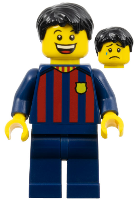 Soccer Fan - FC Barcelona, Male, Dark Blue Legs (soc145)