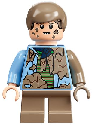 Tim Murphy - Bright Light Blue Shirt with Dirt Stains (jw099)