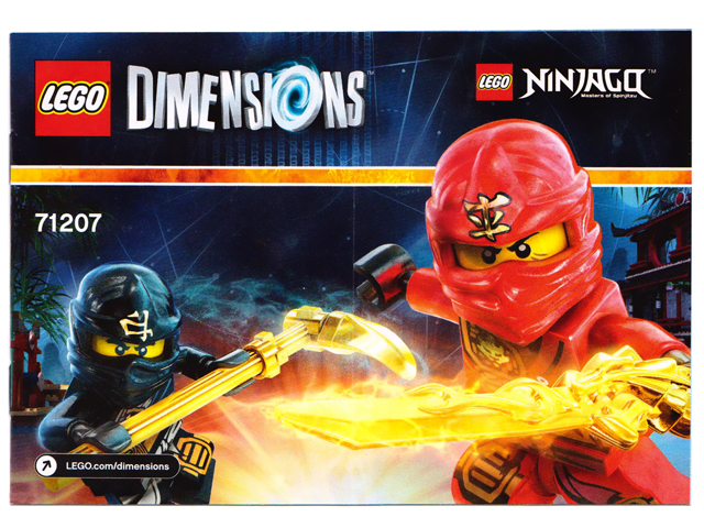 71207 Ninjago Team Pack (Used) LEGO Dimensions