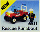 6511 Rescue Runabout (Retired) LEGO Town