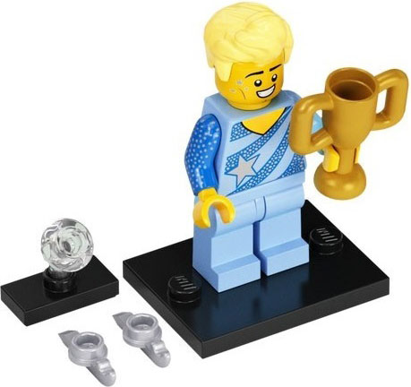 Figure Skating Champion - Series 22 Collectible Minifigure (col22-6)