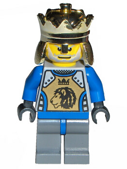 Knights Kingdom II - King Mathias with Blue Arms (cas258a)