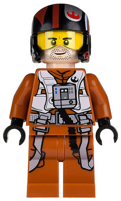 Poe Dameron (Pilot Jumpsuit, Helmet) (sw0658)