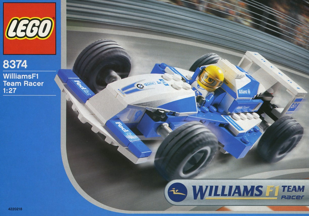8374 Williams F1 Team Racer (Certified) LEGO Racers