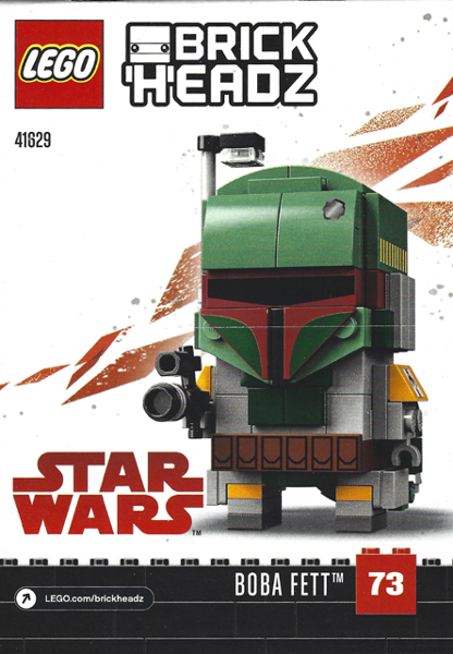 41629 Boba Fett (Certified) LEGO BrickHeadz