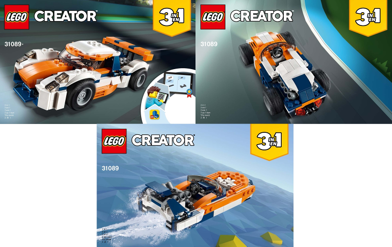 31089 Sunset Track Racer (Certified) LEGO Creator