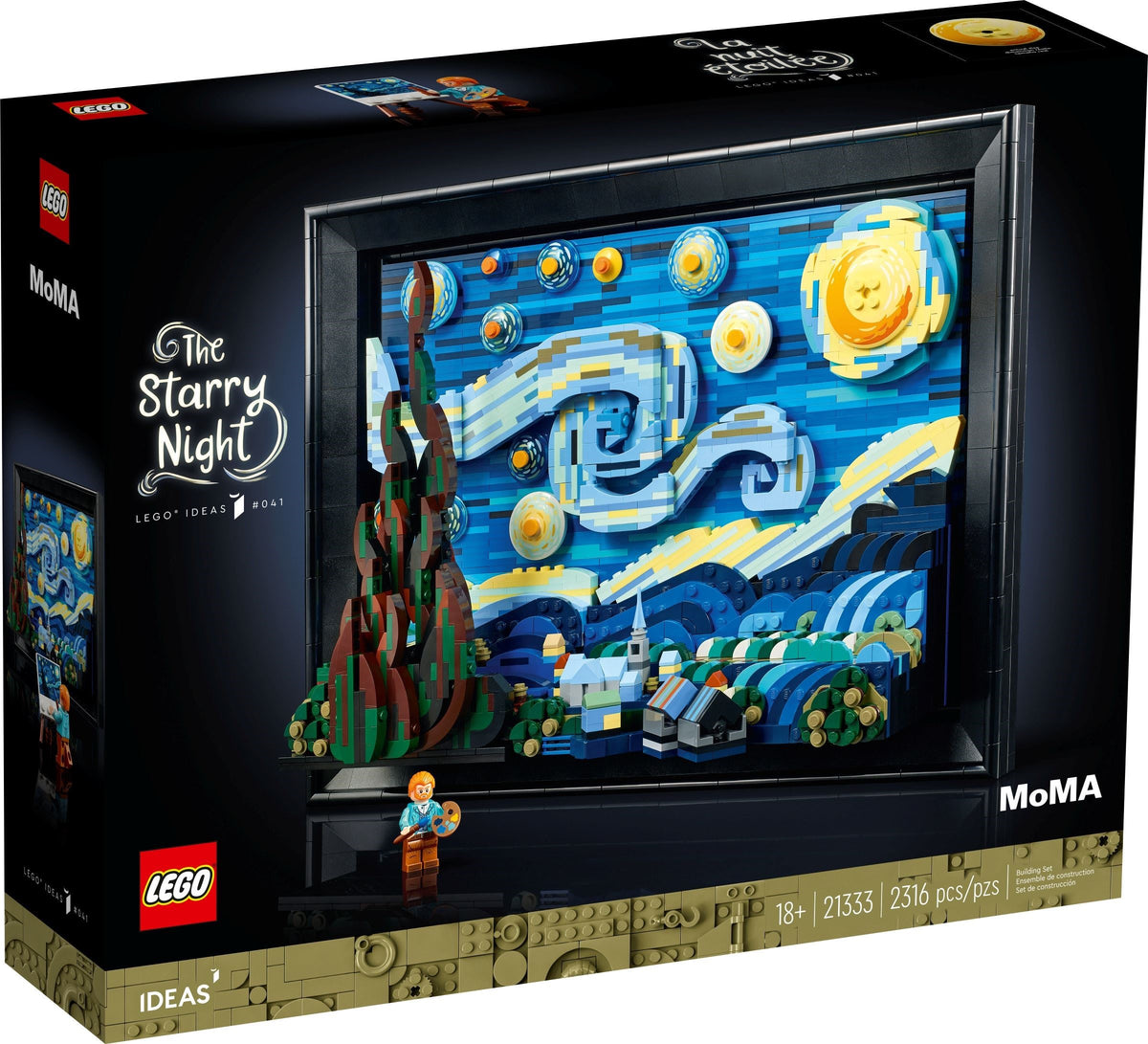 21333 Vincent van Gogh - The Starry Night (Retired) LEGO Ideas