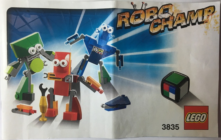 3835 Robo Champ (Certified) LEGO Games