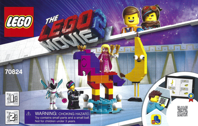 70824 Introducing Queen Watevra Wa'Nabi (Used) LEGO The LEGO Movie 2