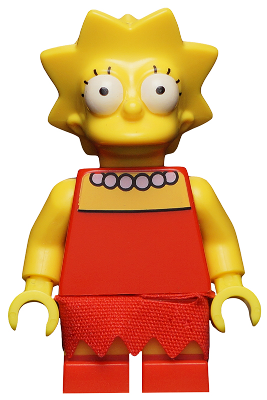Lisa Simpson (Minifigure Only) (sim010)