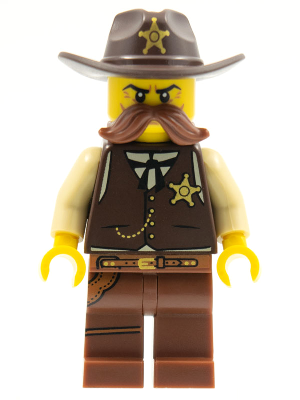 Sheriff (Minifigure Only) (col196)