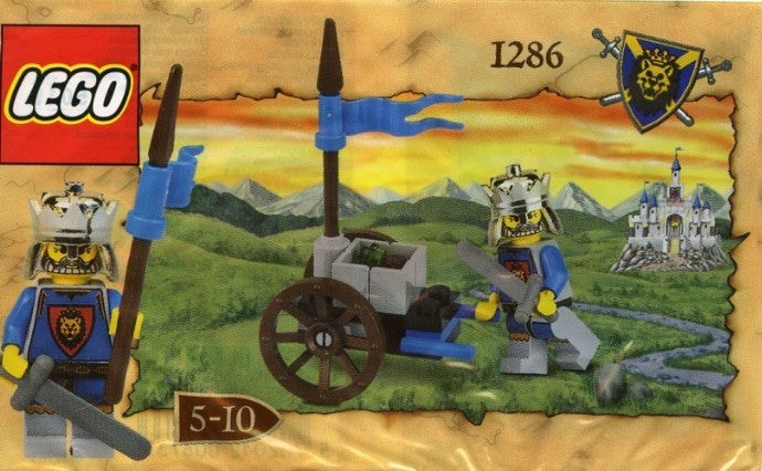 1286 King Leo's Spear Cart (Certified) LEGO Castle