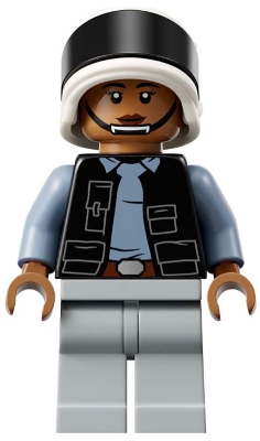 Rebel Fleet Trooper - Female, Vest with Pockets, Black Neck (sw1392)