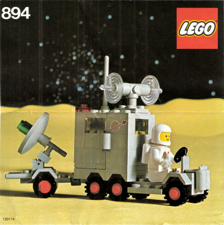 894 Mobile Signals Centre (Used) LEGO Space