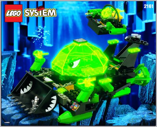 2161 Aqua Dozer (Certified) LEGO Aquazone