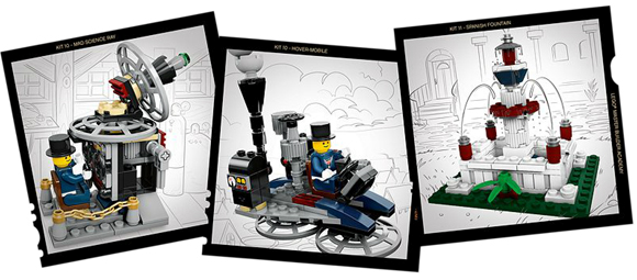 20215 MBA Invention Designer (Kits 10 - 12) (Retired) LEGO Master Builder Academy