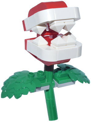 Piranha Plant - Stem and Large Leaves (Mar0227)