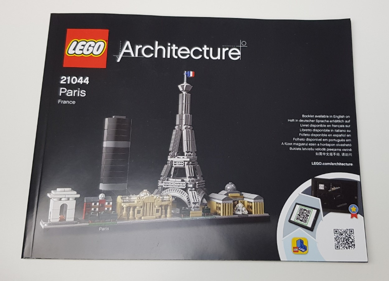 21044 Paris (Certified) LEGO Architecture