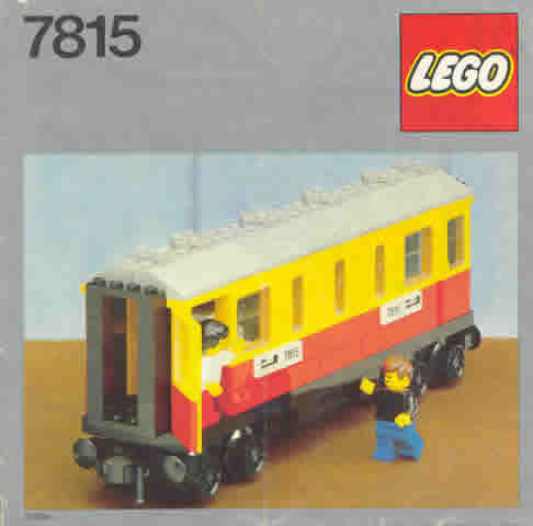 7815 Passenger Carriage / Sleeper (Certified) LEGO Trains