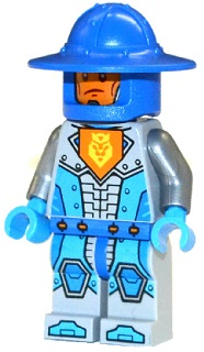 Royal Soldier / King's Guard - Blue Helmet with Broad Brim (nex024)
