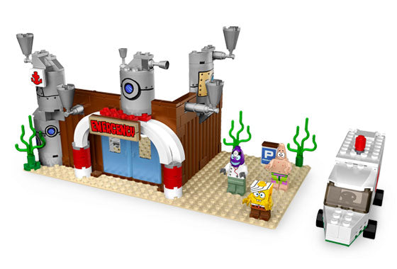 3832 The Emergency Room (Retired) LEGO SpongeBob SquarePants
