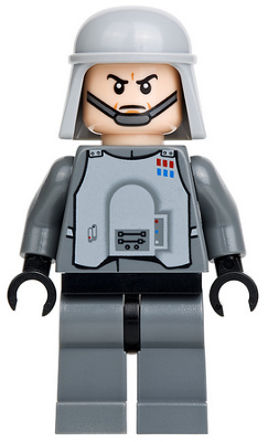 Imperial Officer with Battle Armor (Captain / Commandant / Commander) - Chin Strap (sw0426)