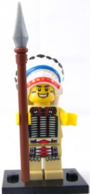 Tribal Chief - Series 3 Collectible Minifigure (col03-3)