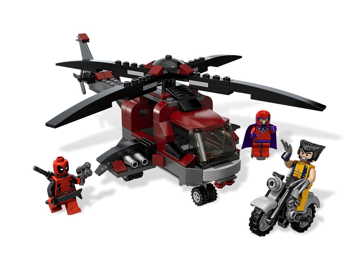 6866 Wolverine's Chopper Showdown (Retired) LEGO Super Heroes