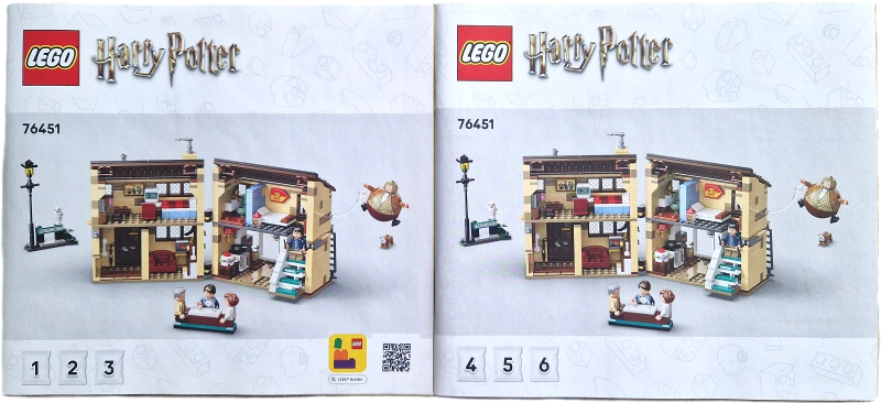 76451 Privet Drive: Aunt Marge's Visit (Certified) LEGO Harry Potter