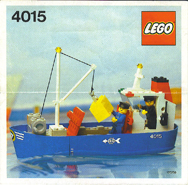 4015 Freighter (Used) LEGO Boats